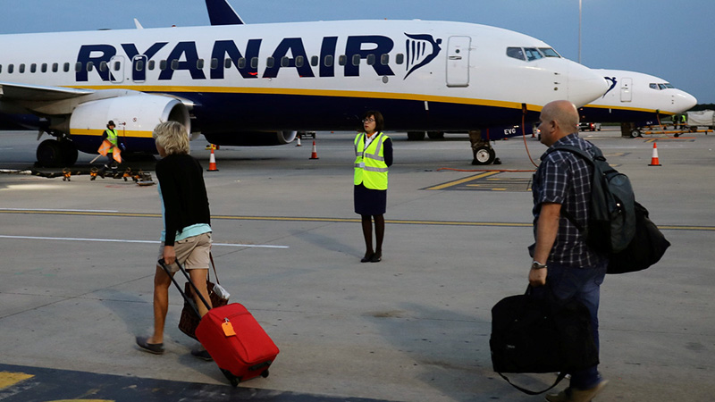 Ryanair-Streik betrifft 40.000 Passagiere in ganzem Europa