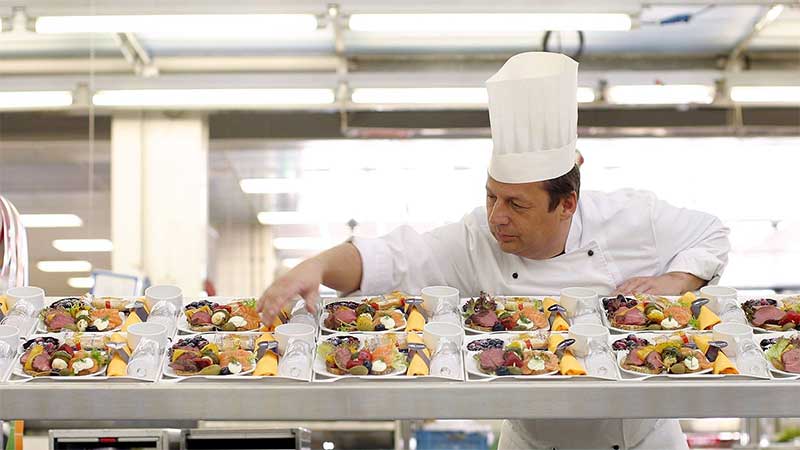 Lufthansa-Abteilung-Catering