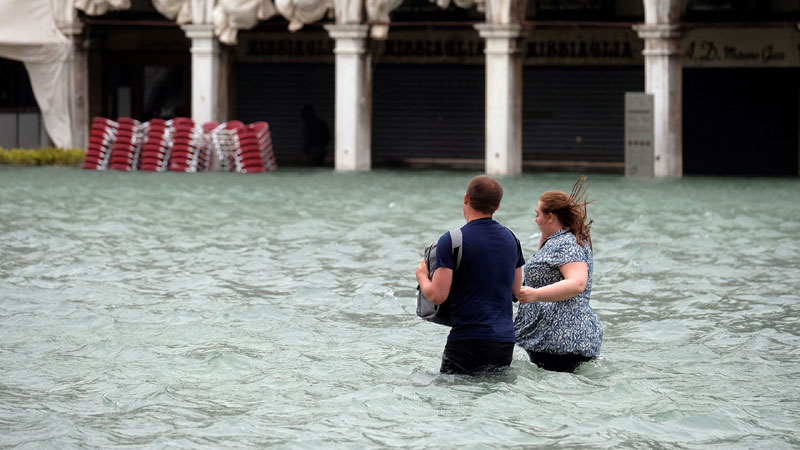 Touristen-in-Venedig