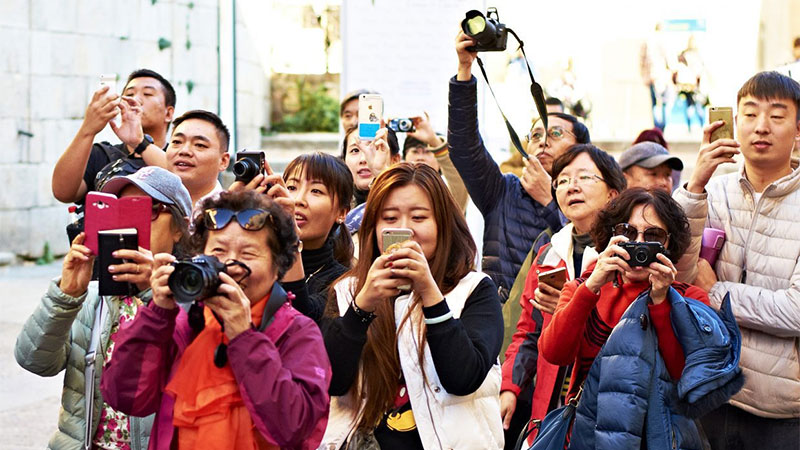 Chinesische-Touristen