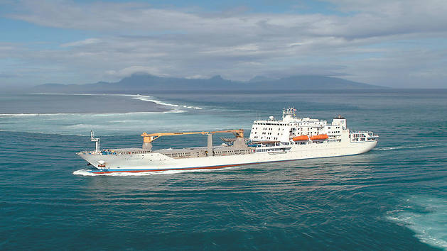 „Aranui 3“: Französisch-Polynesien per Frachtschiff