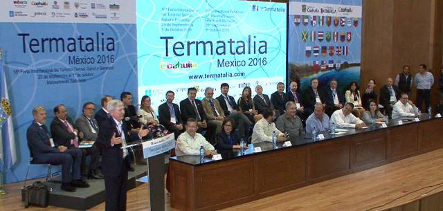 In Coahuila startet das 11fte Internationales Treffen über Wasser und Thermalismus