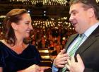 Sigmar Gabriel neben der Sectur-Ministerin von Mexiko während der Eröffnungszeremonie der ITB Berlin 2014 "Erlebe es, um es zu glauben!"
