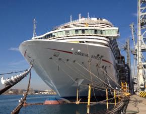 Das Carnival Breeze beendete technische Tests auf der Adria 