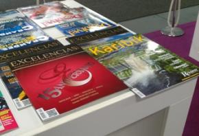 Die Zeitschriften Excelencias auf der vorjährigen Ausstellung MESSE BERLIN Schirmherr der 13. Ausstellung von Tourismuszeitschriften und -büchern auf ITB BERLIN 2014