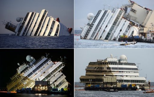 "Costa Concordia": größte Schiffsbergung aller Zeiten