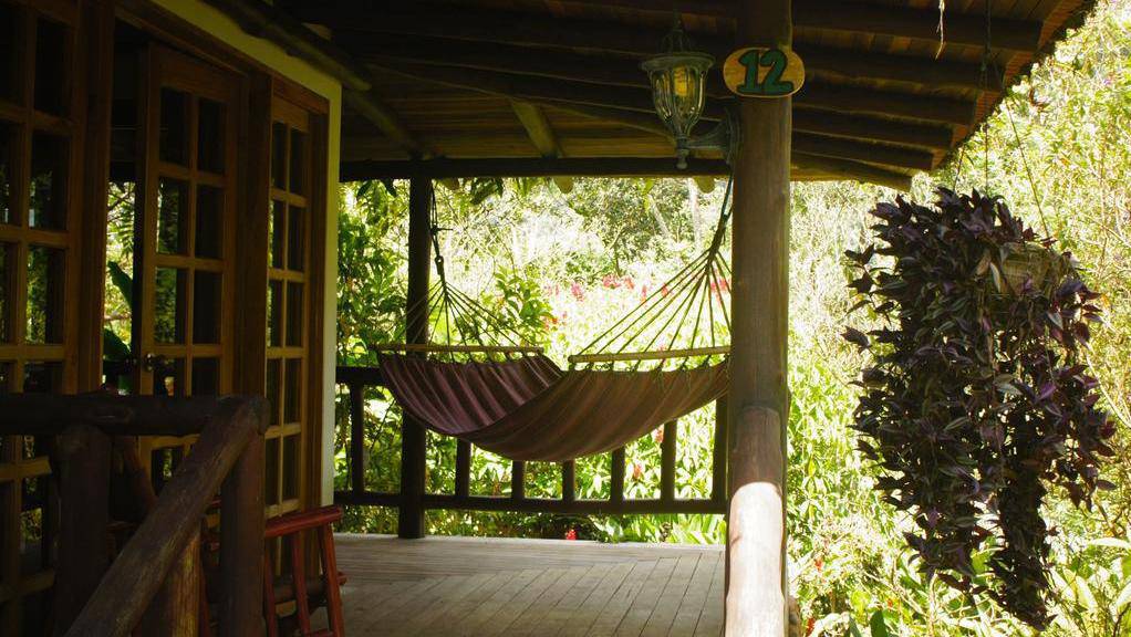 Ein Zimmer im Dschungel in Zentralamerika