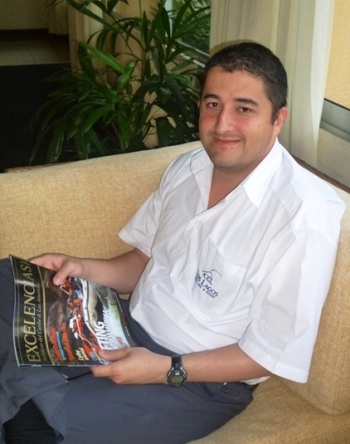 Alexander Acuña, Sales-Manager und Marketingchef des Hotels Los Lagos in Costa Rica