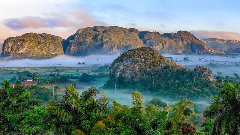 Viñales, jenseits von seinen Hügel