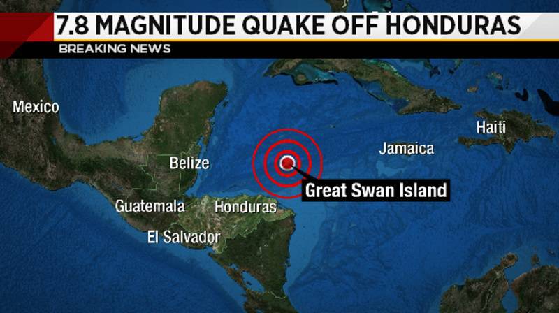Schweres Erdbeben in der Karibik