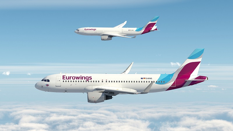 Eurowings hat 22 neue Routen für nächsten Sommer 