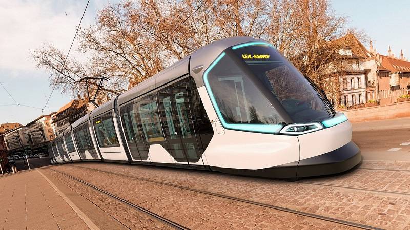 Erste Tram von Peugeot und Alstom verbindet Frankreich und Deutschland