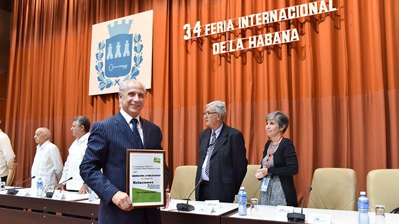 Gruppe Excelencias wurde in derSchließung von Havannas Internationaler Messe 2016 beglückwünscht