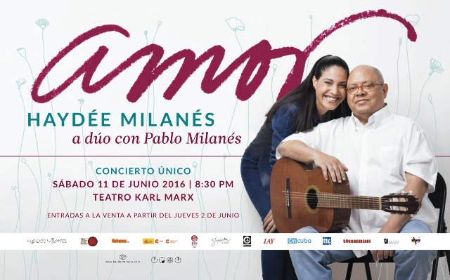 Gruppe Excelencias wird Großes Konzert von Haydée Milanés sponsern
