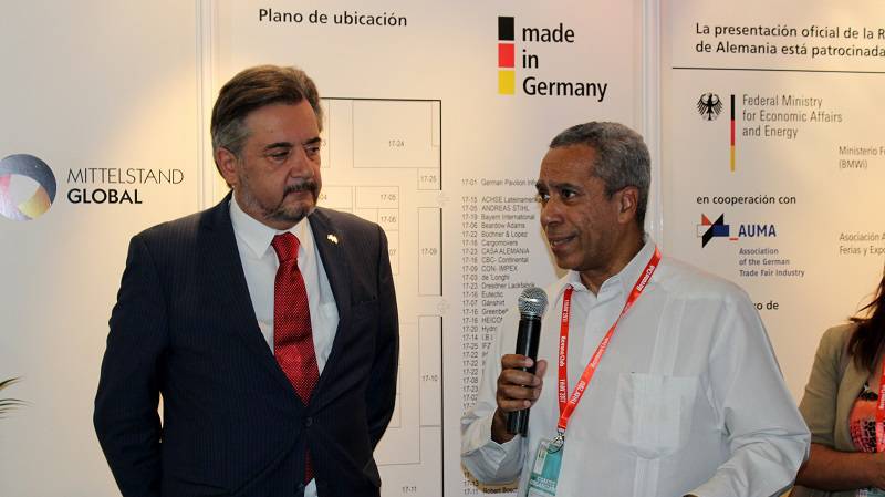 Deutschland und Kuba gehen Handelsbindungen in FIHAV 2017 ein