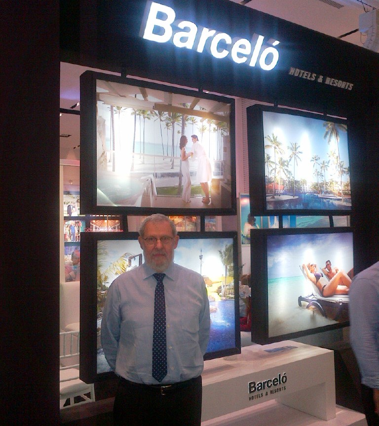 José Torres ist der Generalvorsitzender der spanischen Hotelkette Barceló in der Dominikanischen Republik Spanische Hotelgruppe Barceló verstärkt ihre Wette auf die Dominikanische Republik