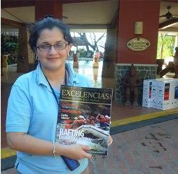 Kathya Porras, Salesmanager des Hotels Tamarindo Diria Beach & Golf Resort