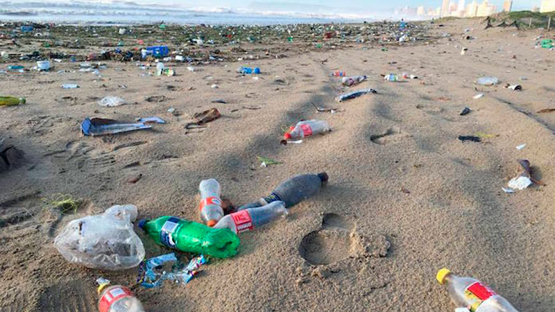 Umweltverschmutzende Plastiken an Strände können Lösung haben