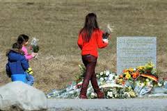 Le Vernet, Wallfahrtsort für die Angehörigen der Germanwings-Absturz-Opfer